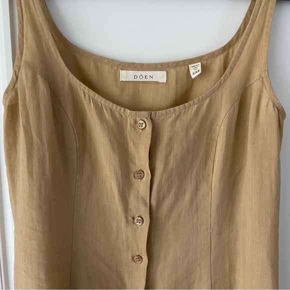 Doen Lantana Dress in Oaken XXS - Picture 3 of 5